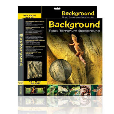 Exo Terra Rock Terrarium Background 18" X 18"