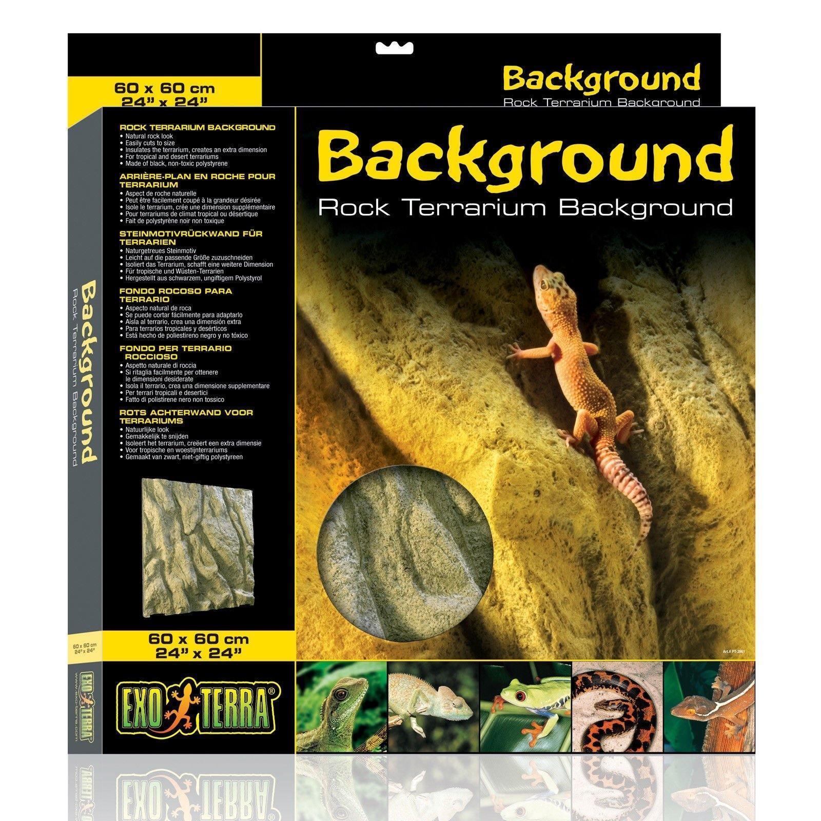 Exo Terra Rock Terrarium Background 24" X 24"