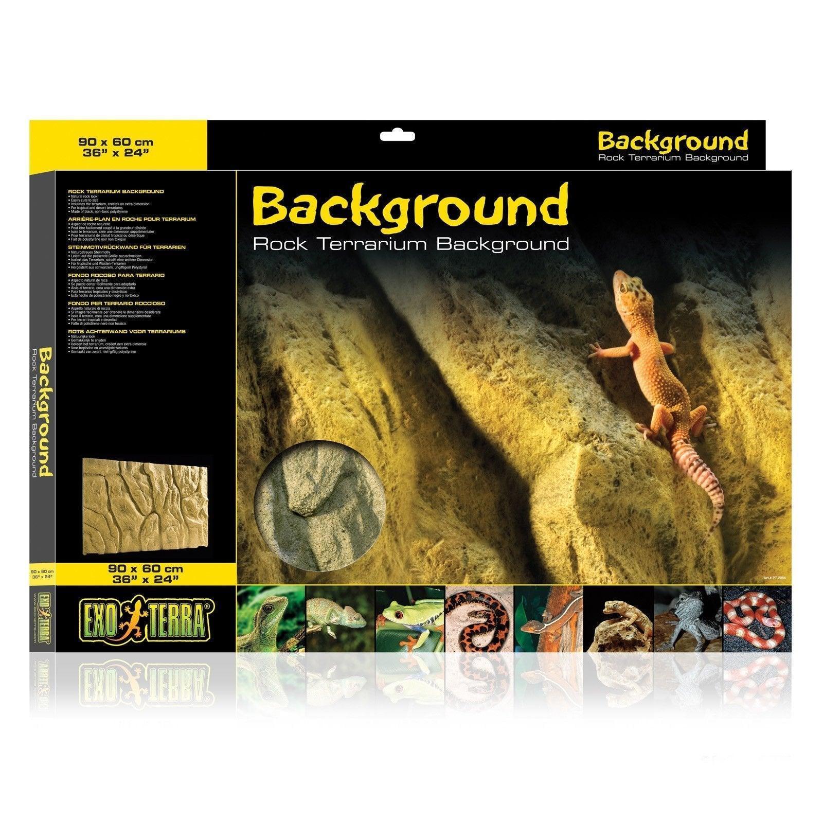 Exo Terra Rock Terrarium Background 36" X 24"