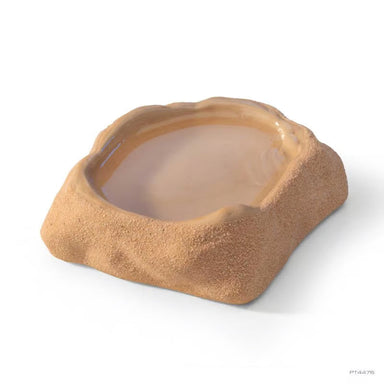 Exo Terra Small Ceramic Terrarium Dish – Reptile Food & Water Bowl