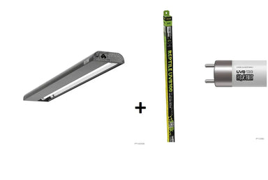 Exo Terra T5 Reptile UVB100 8w Globe with Top