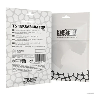 Exo Terra T5 Terrarium Top Mounting Clips - 2 pack