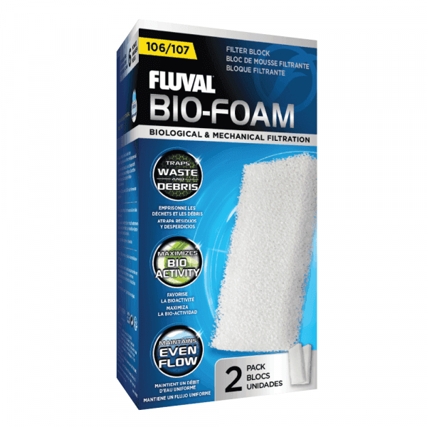 Fluval 106 107 Filter Replacement Foam Pads