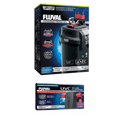 Fluval 207 Filter with UVC