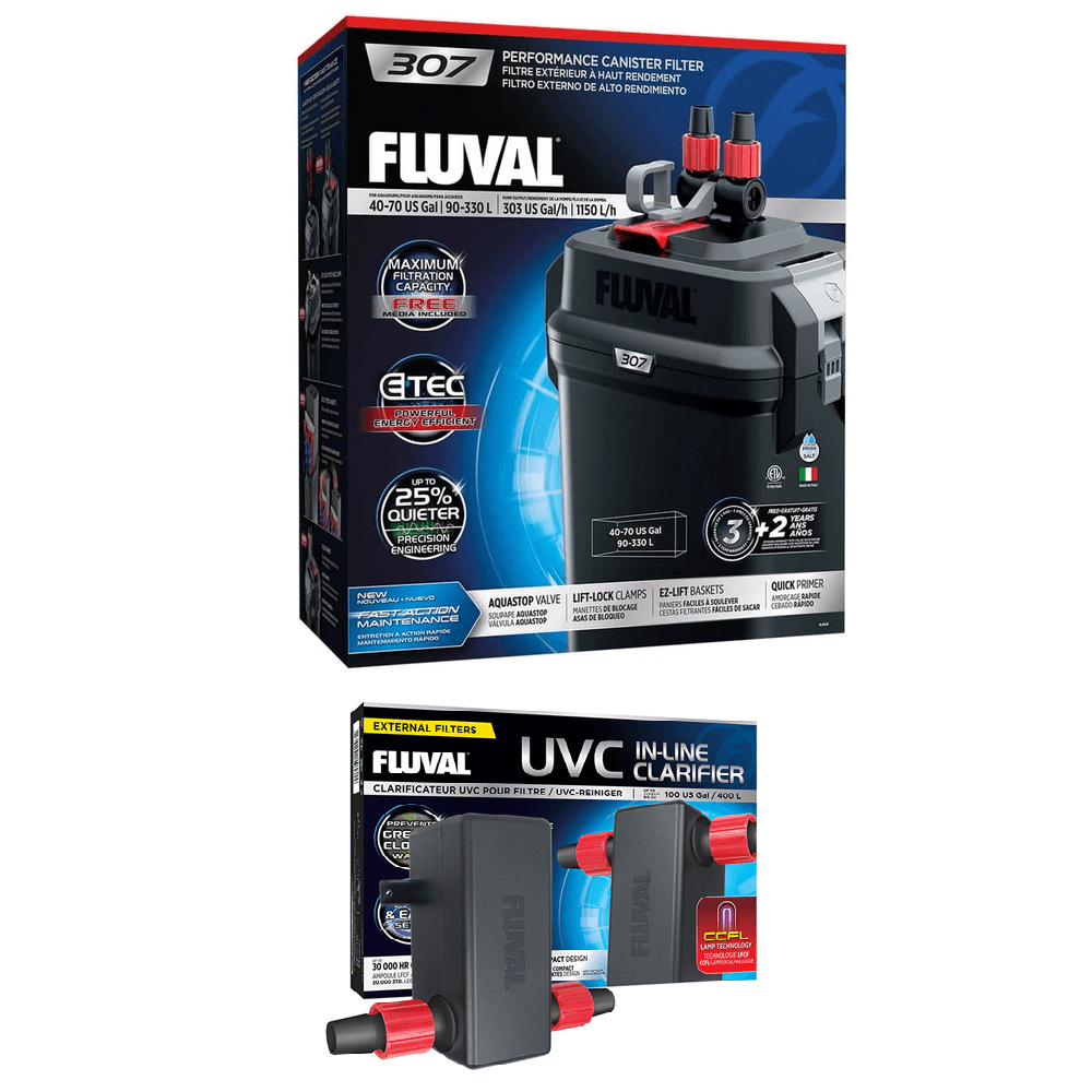 Fluval 307 Filter with UVC