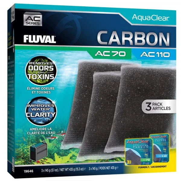 Fluval AquaClear AC110 Filter Foam and Media