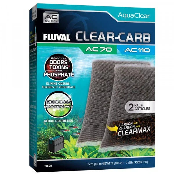 Fluval AquaClear AC110 Filter Foam and Media