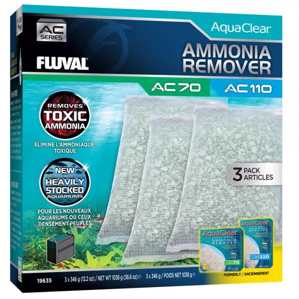 Fluval AquaClear AC110 Filter Foam and Media