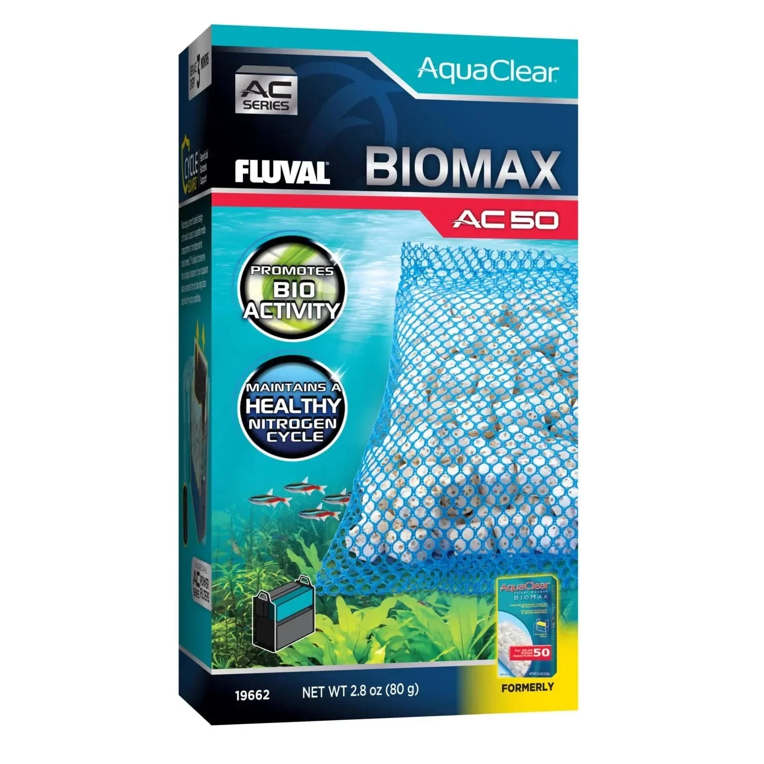 Fluval AquaClear AC50 Biomax 80g