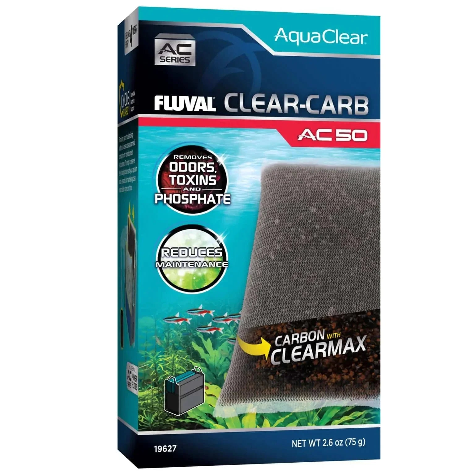 Fluval AquaClear AC50 Filer Foam and Media