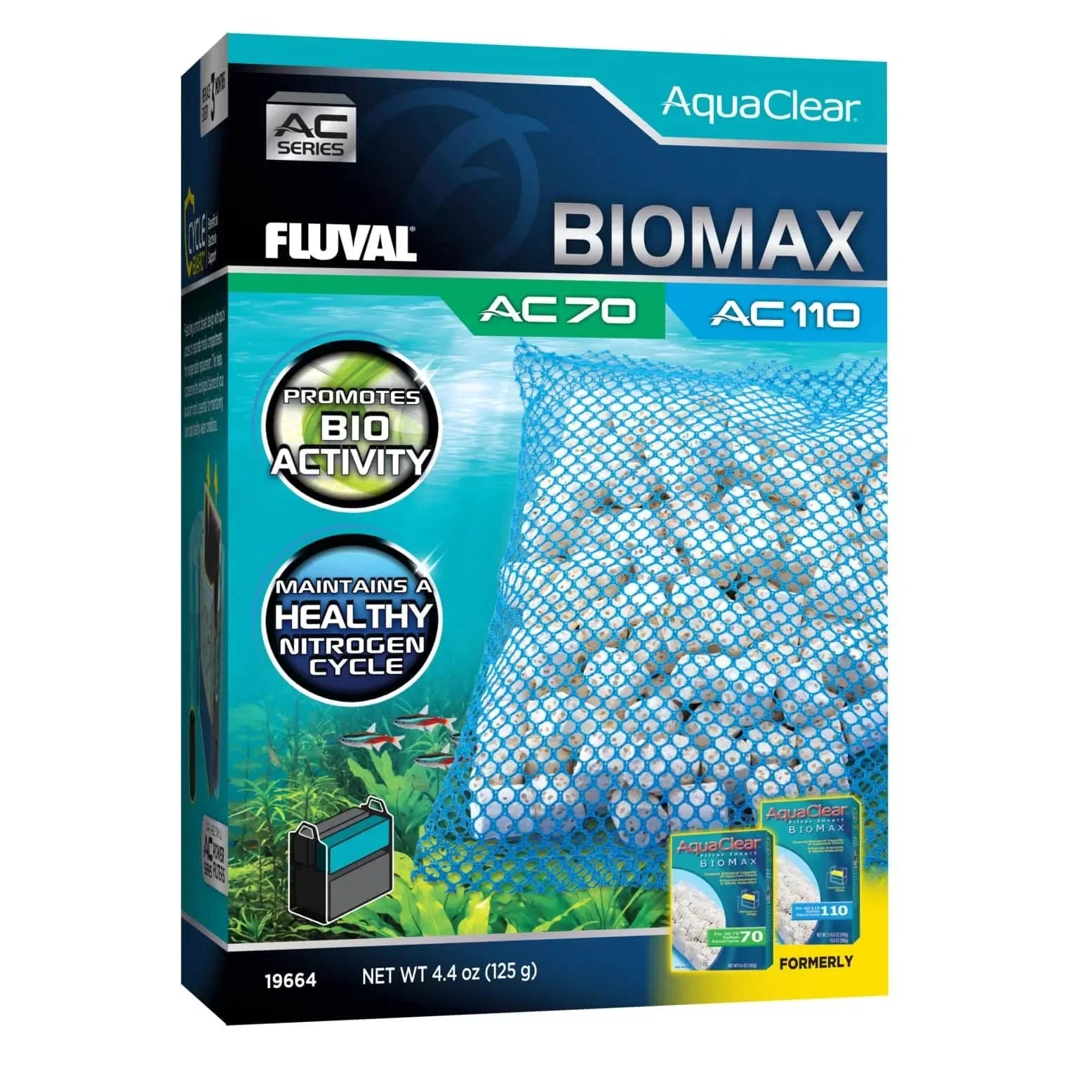 Fluval AquaClear AC70 Biomax 125g