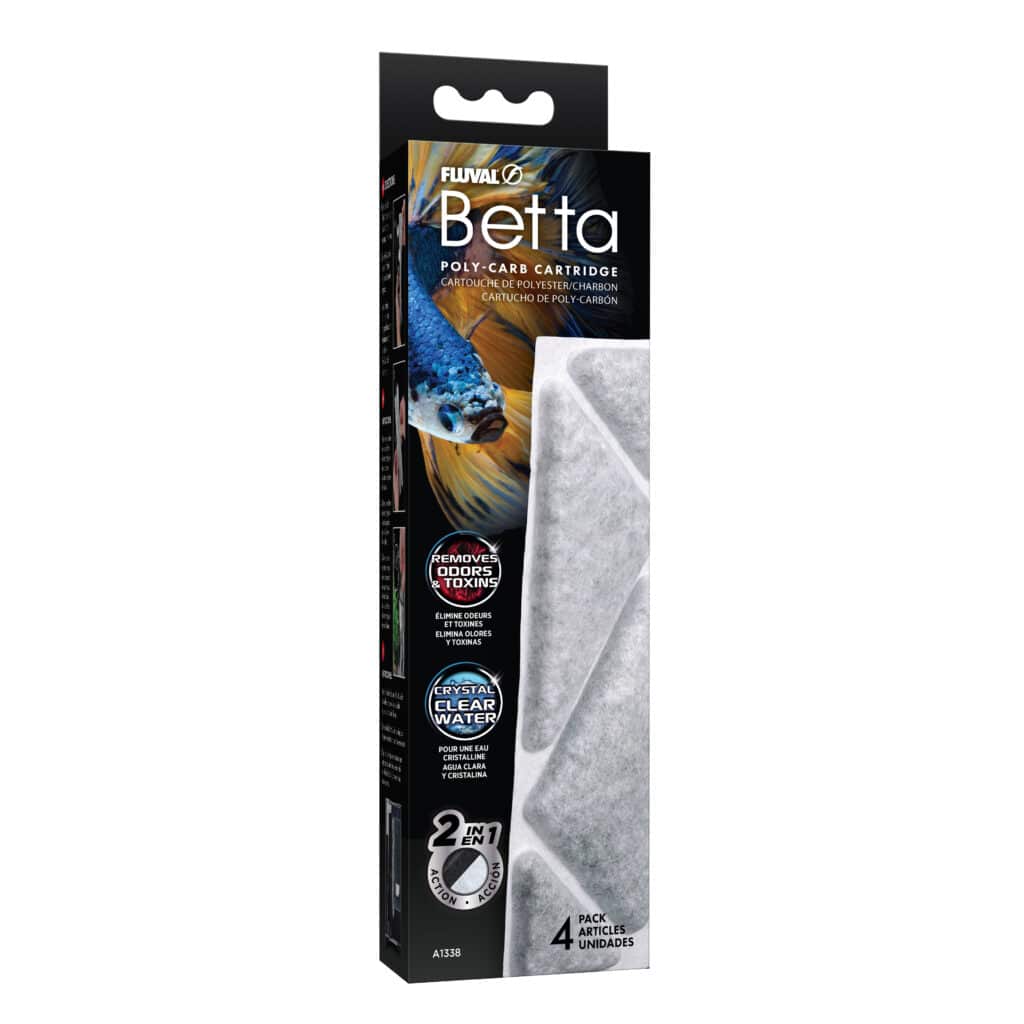Fluval Betta Aquarium 22.7L Poly Carb Cartridge (4)