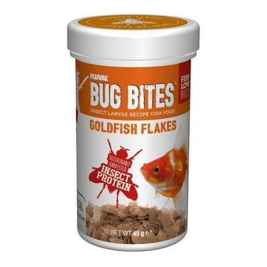 Fluval Bug Bites Goldfish Flakes 45gm