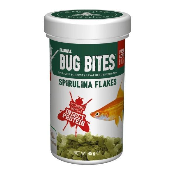Fluval Bug Bites Spirulina Flakes 45gm