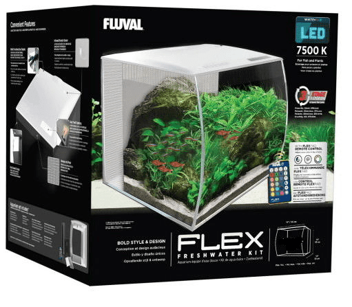 Fluval Flex Aquarium 57 Litre White
