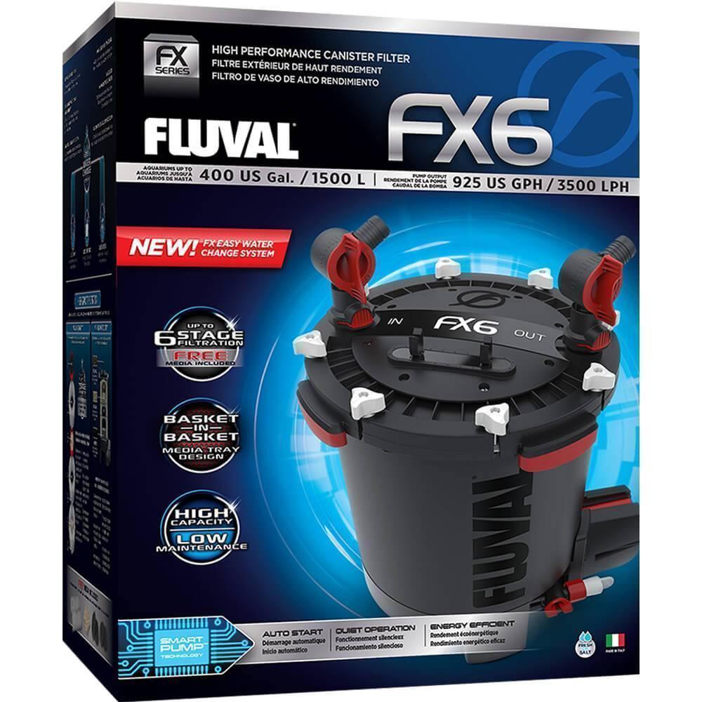 Fluval FX6 Canister Filter with UVC Filter