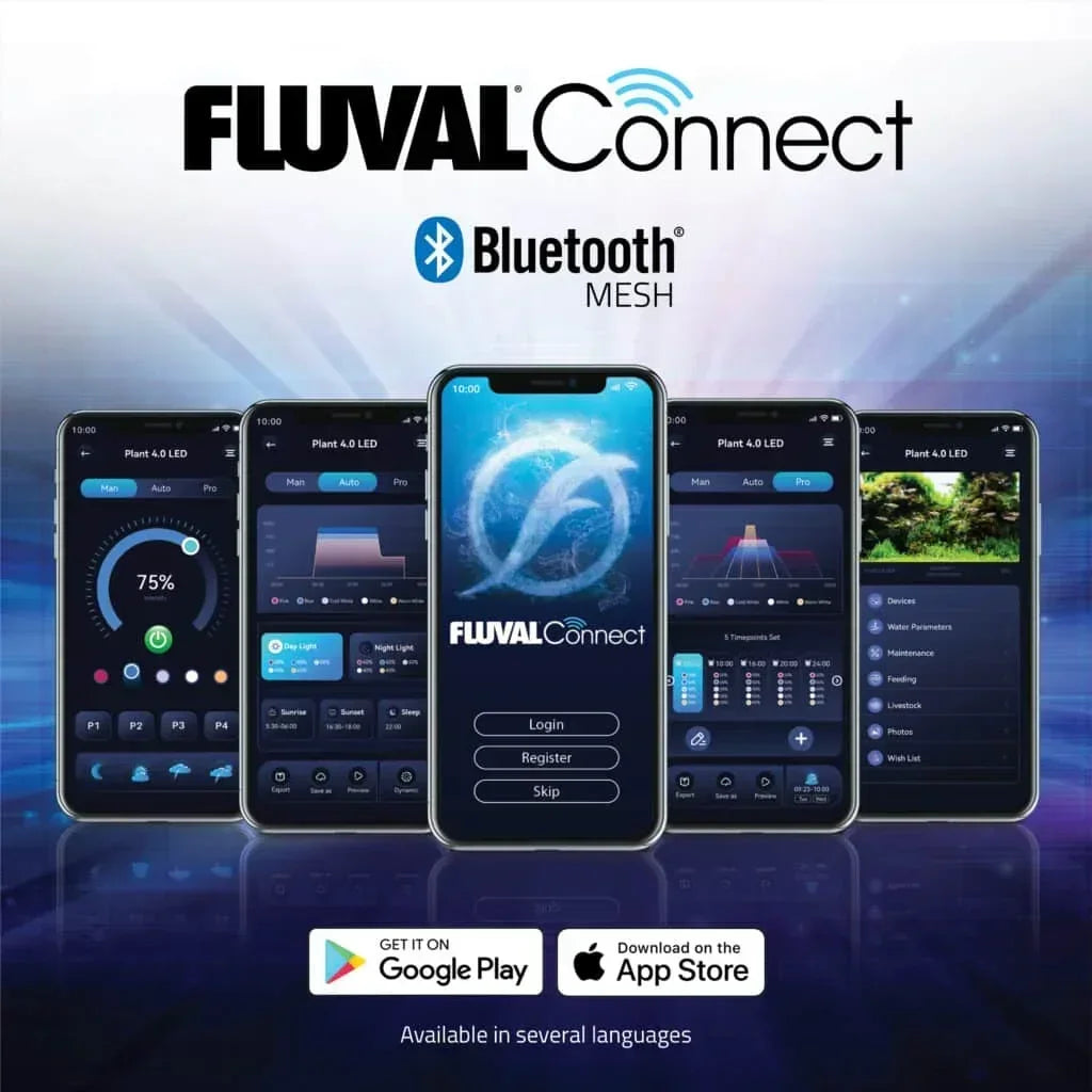 Fluval LED Plant Light 4.0 59w Bluetooth 117-155cm