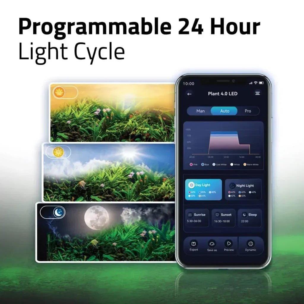 Fluval LED Plant Light 4.0 59w Bluetooth 117-155cm