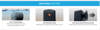 Fluval P50 Submersible Heater