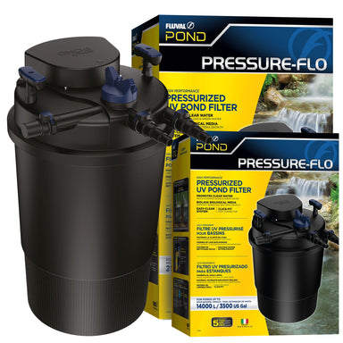 Fluval Pressure-Flo 8000 External Pond Filter with 13W UVC