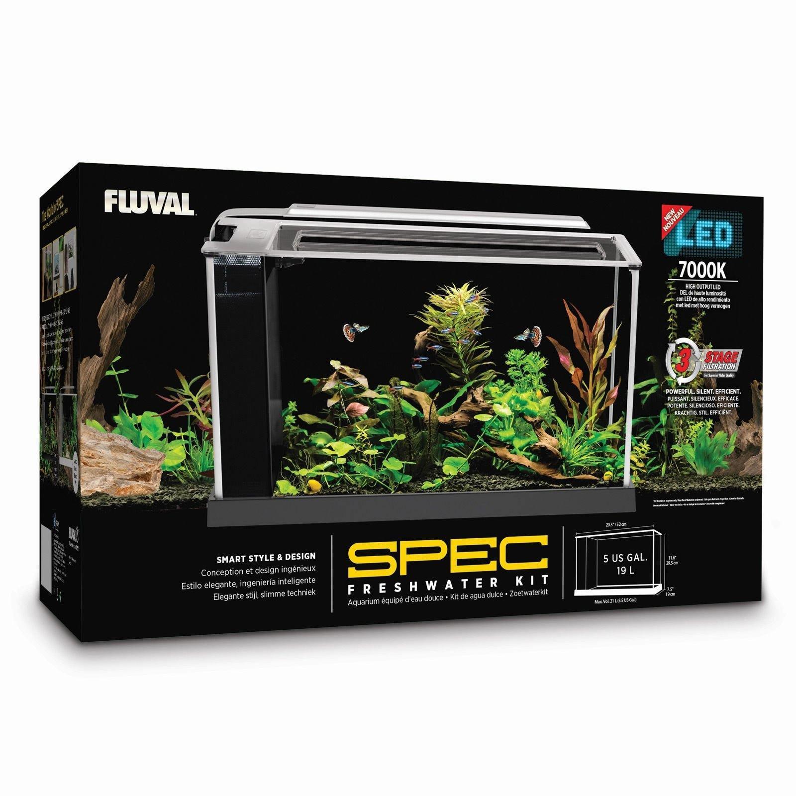 Fluval Spec 5 Aquarium 19L Black