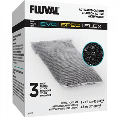 Fluval Spec/Flex /Evo Replacement Carbon (3)