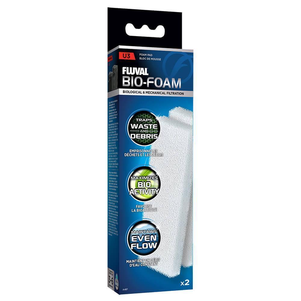 Fluval U3 Replacement Foam BioMax Carbon Pack