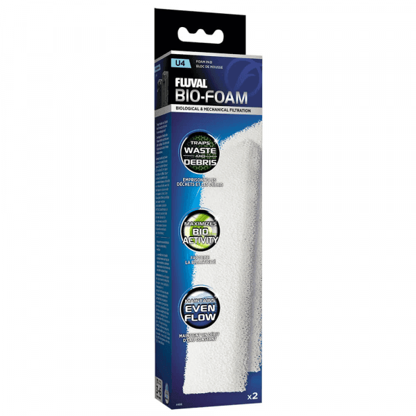 Fluval U4 Replacement Foam BioMax Carbon Pack