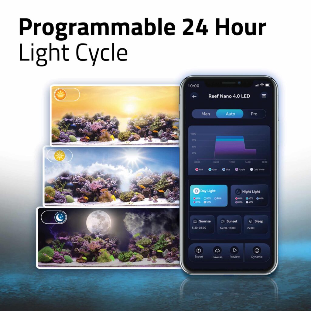 Fluval Reef 4.0 Nano LED Light – 25W Full Spectrum