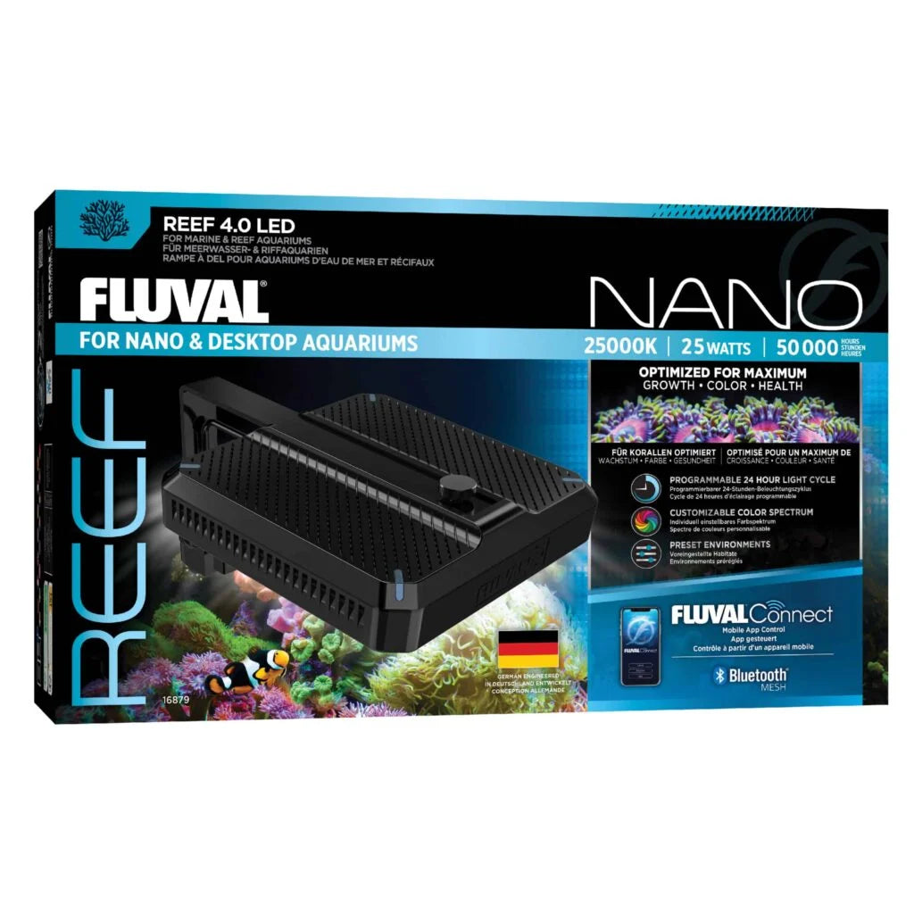 Fluval Reef 4.0 Nano LED Light – 25W Full Spectrum