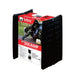 Furkidz portable folding dog ramp packaging showing a dog using the ramp to enter a car.