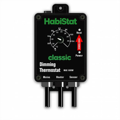 Habistat High Range Dimming Thermostat Black