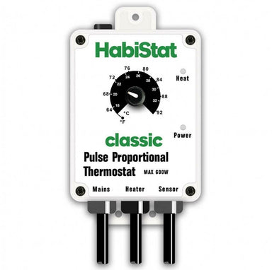 HabiStat Pulse Proportional Thermostat White 600w