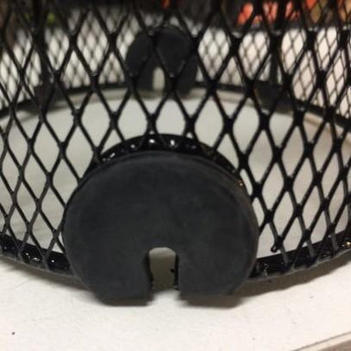 Heat Lamp Wire Mesh Protector Cover x 2