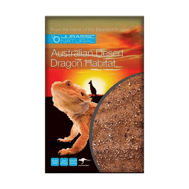 Jurassic Natural Australian Desert Dragon Habitat Sand 9kg