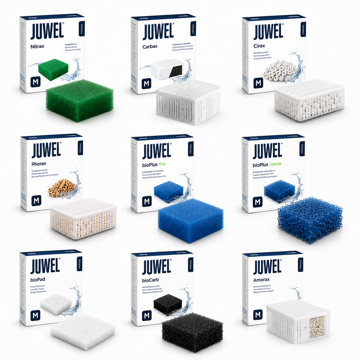 Juwel Medium 3.0 Filter Sponges & Replacement Media