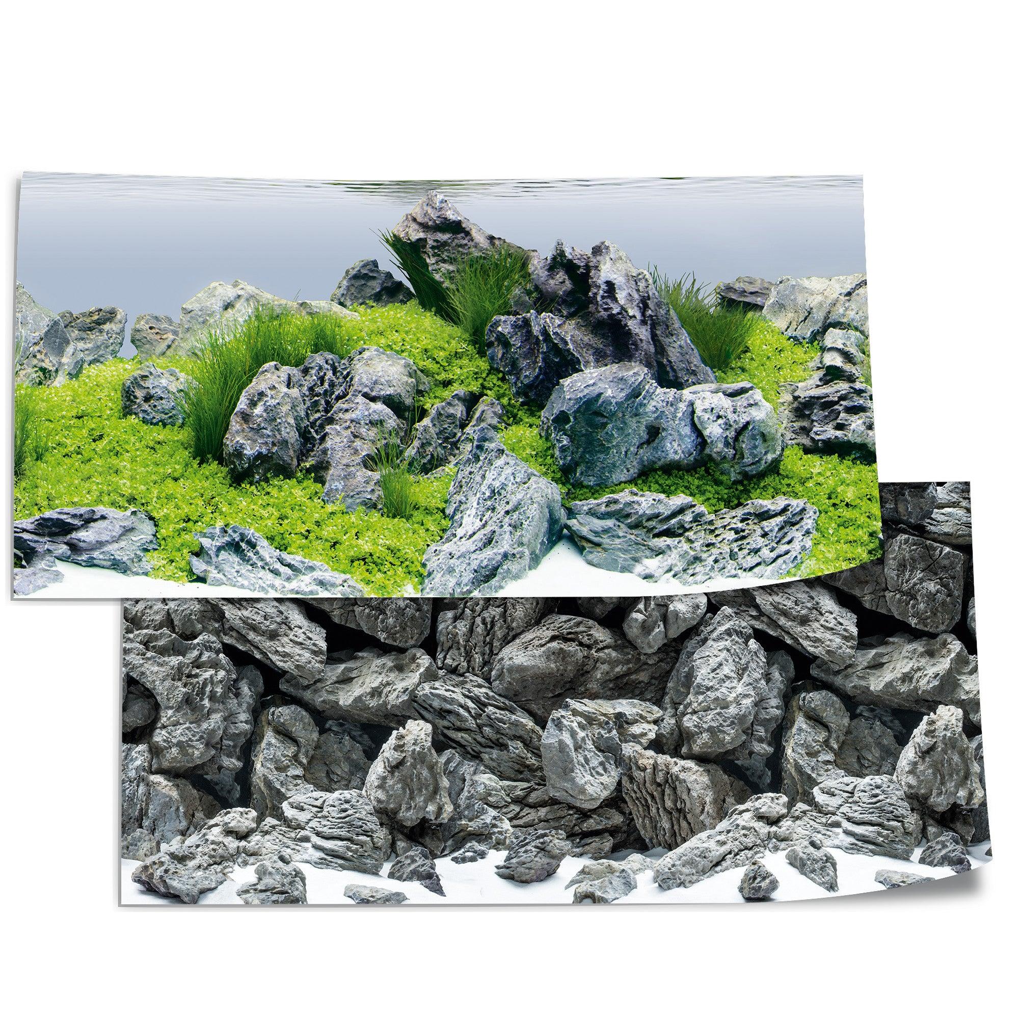 Juwel Rock Aquascape Aquarium Background Wallpaper