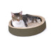 K & H Thermo Kitty Cuddle Up Heated Cat Bed Mocha 40cm