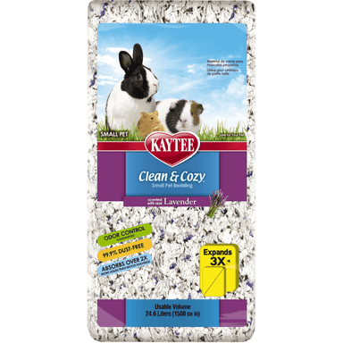 Kaytee Clean & Cozy Lavender Bedding 24.6L