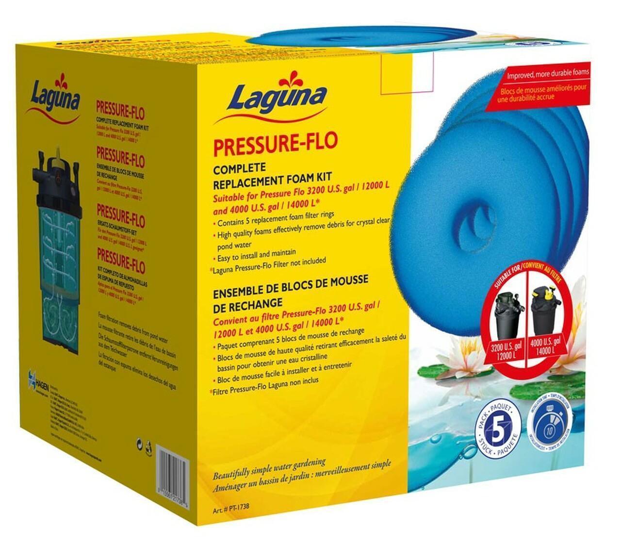 Laguna Pressure Flo UVC Foam Inserts 12000/14000 5pk