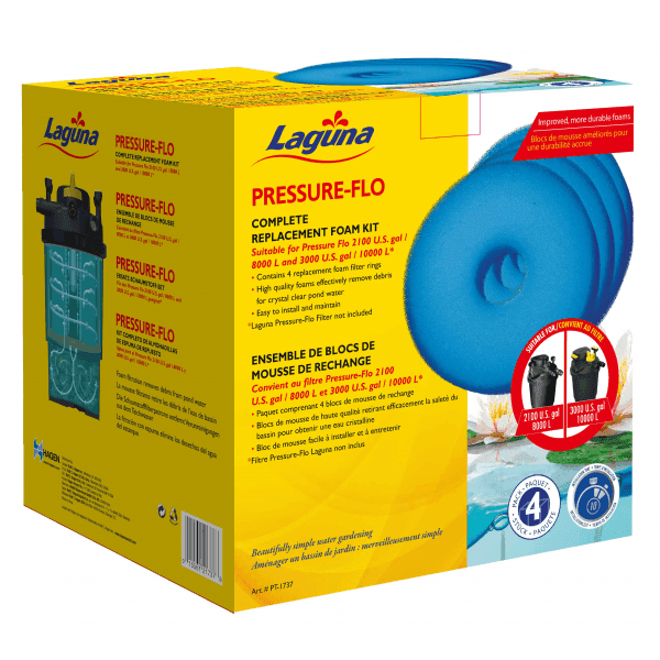 Laguna Pressure Flo UVC Foam Inserts 8000/10000 4pk
