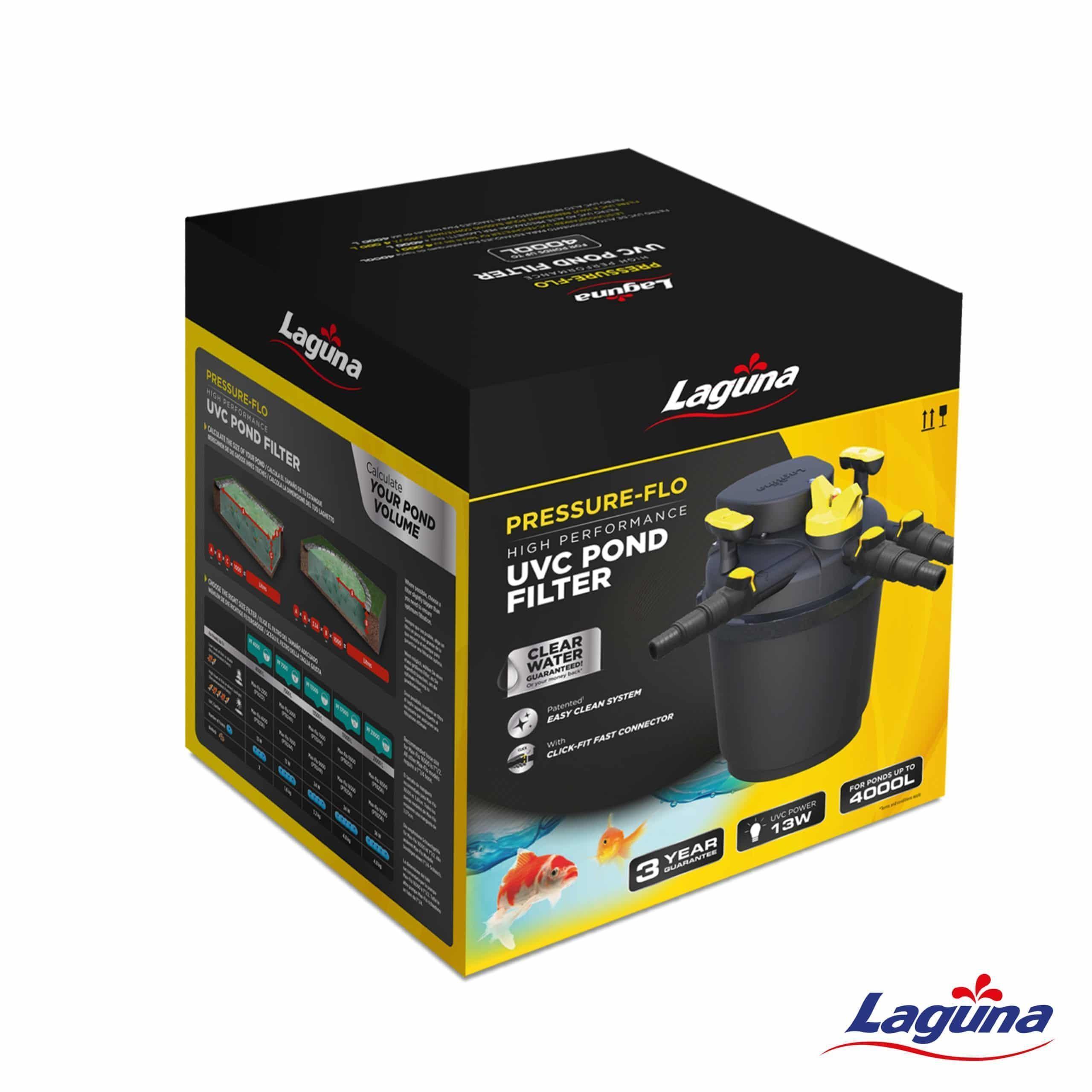Laguna Pressure Flo UVC Pond Filter 4000