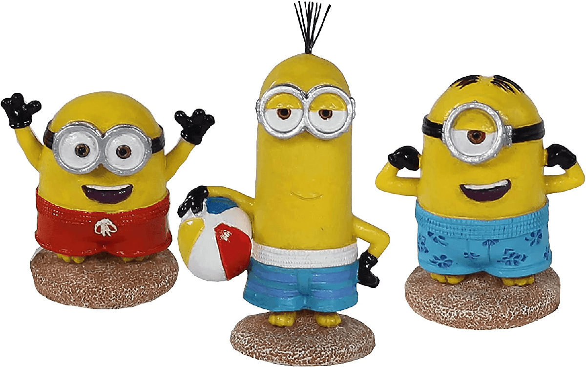 Minions Beach Buddy Aquarium Ornaments