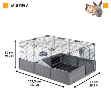 Multipla Deluxe Cage Home 107.5 x 72 x 50cm
