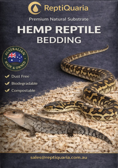 Natural Hemp Reptile Bedding Substrate 10L