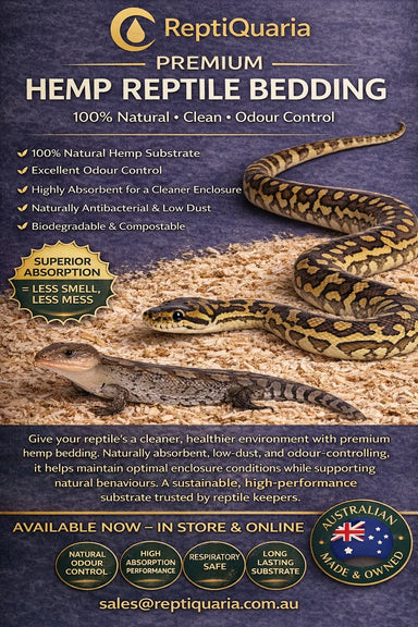 Natural Hemp Reptile Bedding Substrate 20L