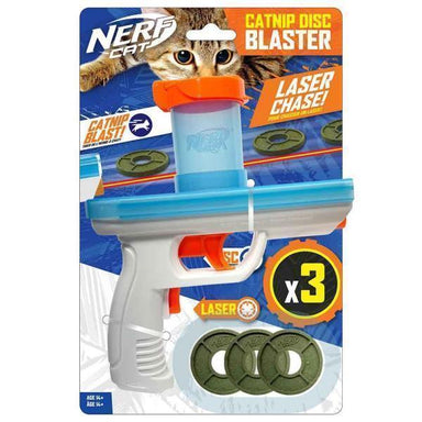 Nerf Cat Catnip Blaster with 3 Discs