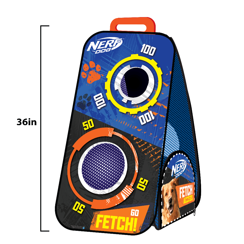 Nerf Dog Ball Shooter with Target