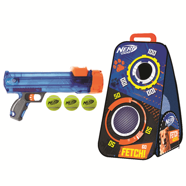 Nerf Dog Ball Shooter with Target