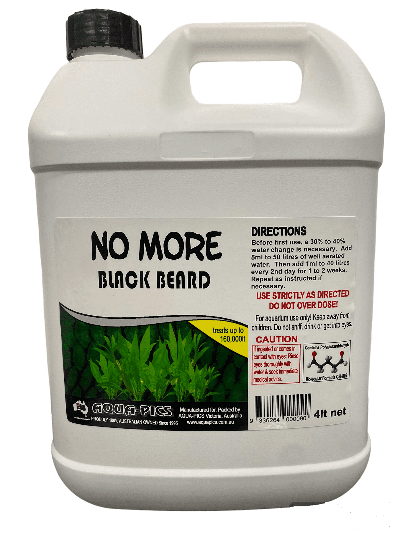 No More Black Beard Algae Removal 4 Litre